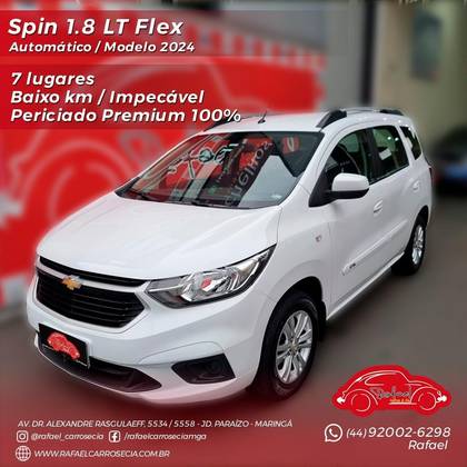 CHEVROLET SPIN 1.8 LT 8V FLEX 4P AUTOMÁTICO CHEVROLET SPIN 1.8 LT 8V FLEX 4P AUTOMÁTICO